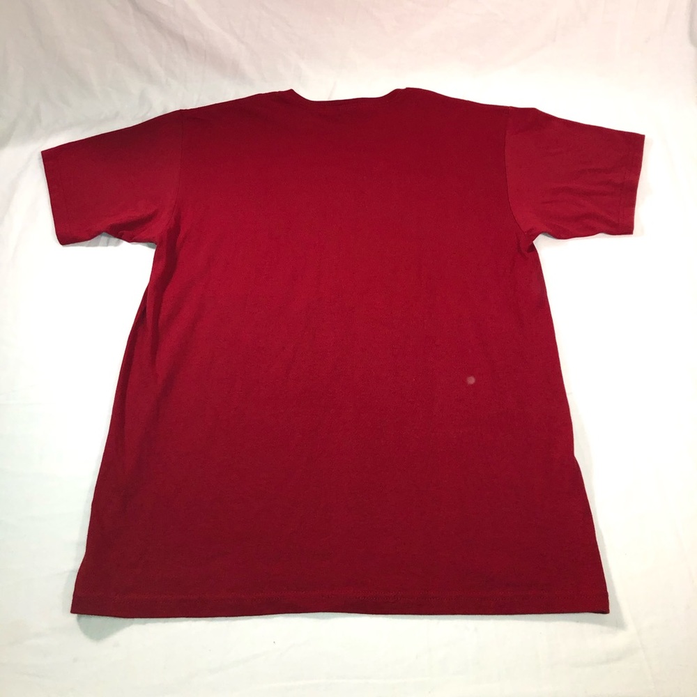 Men’s Anvil Alabama Roll Tide Graphic Short Sleeve T-Shirt Size Large Red - Picture 4 of 4